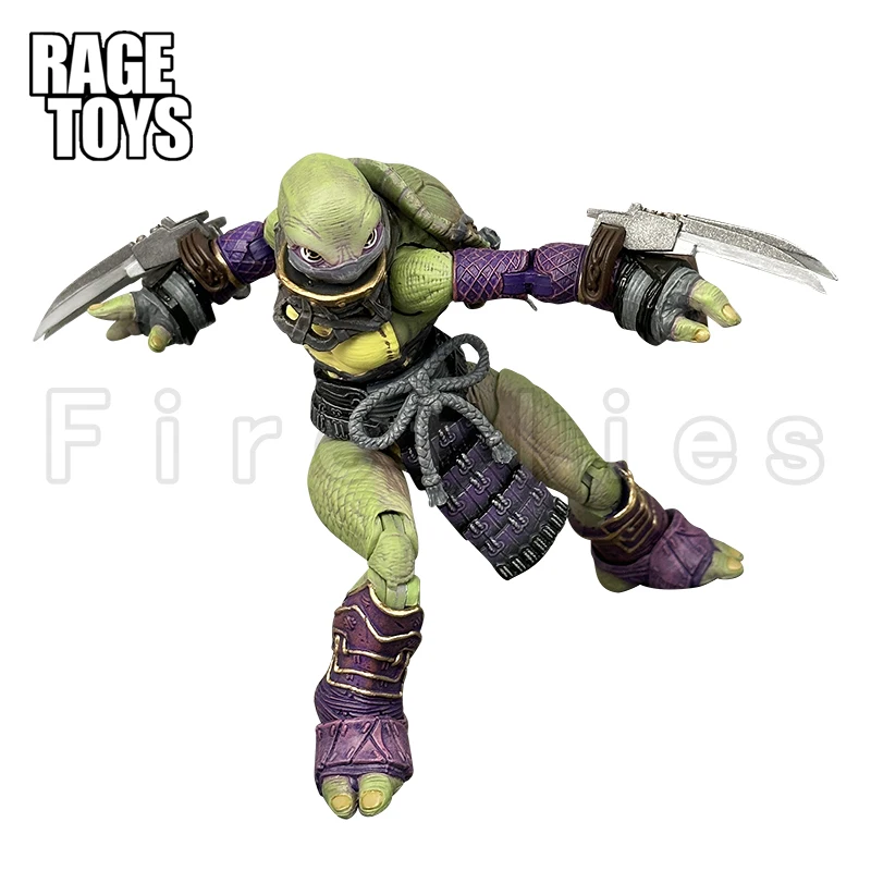 

[Pre-Order]7inches Rage Toys Action Figure Turtle Violet Crimson Anime Movie Model For Gift