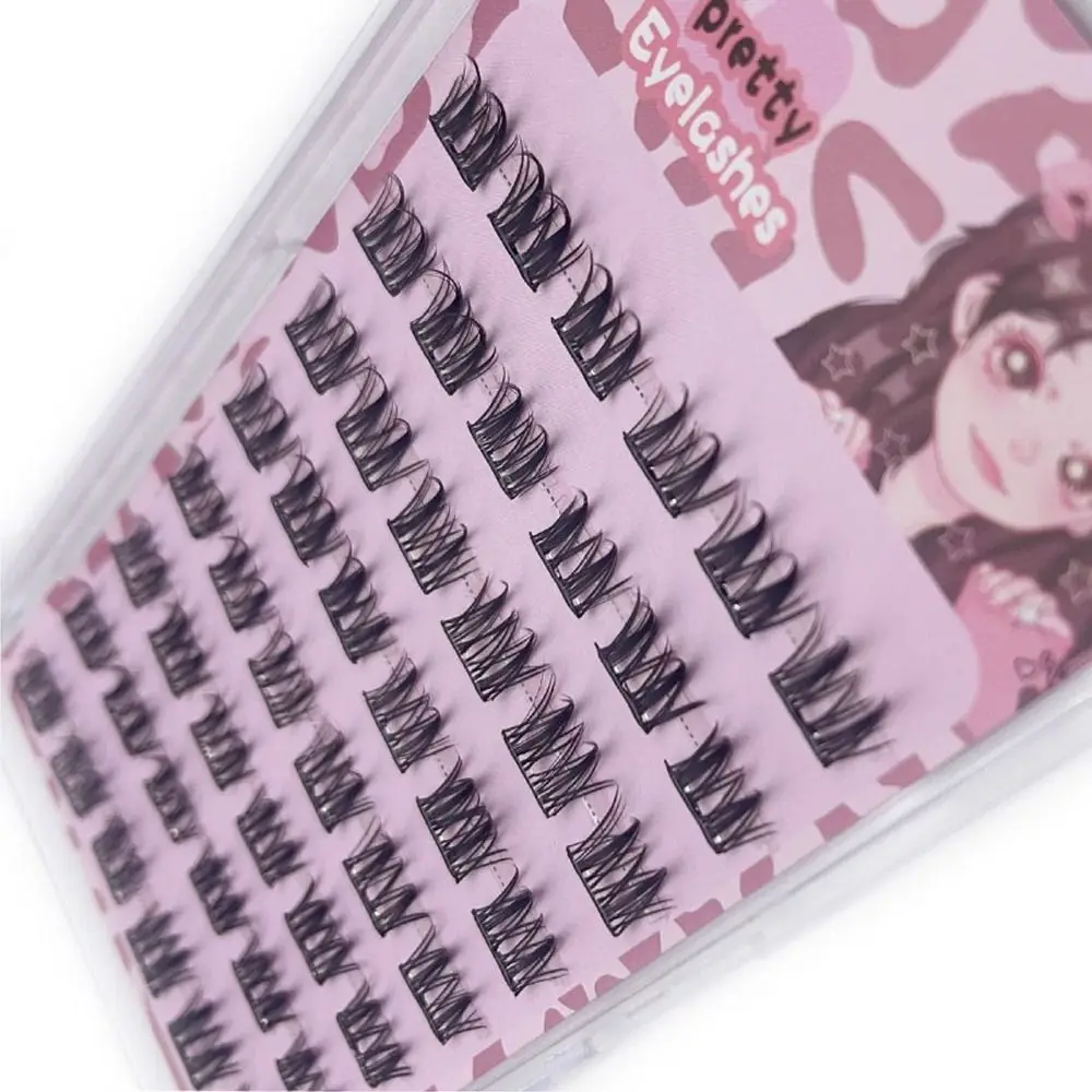 Self Adhesive Self Adhesive Eyelashes Clusters Natural Wispy Press On Lashes No Glue Needed Reusable Self Adhesive Lash Clusters