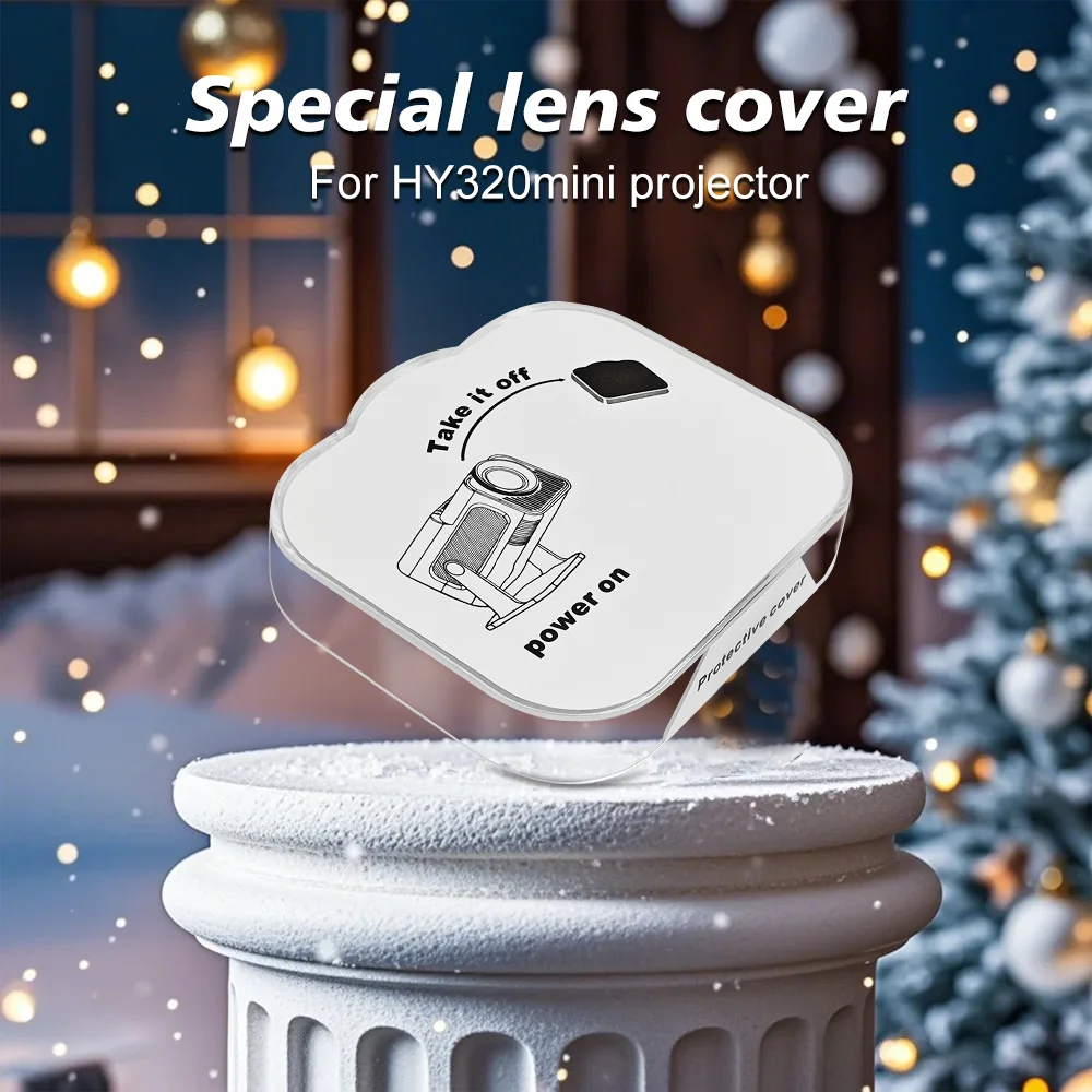 Projector HY320mini Accessories Lens Cover Dustproof shell Waterproof Protector For Original HY320 Mini Projctor Protective Cap