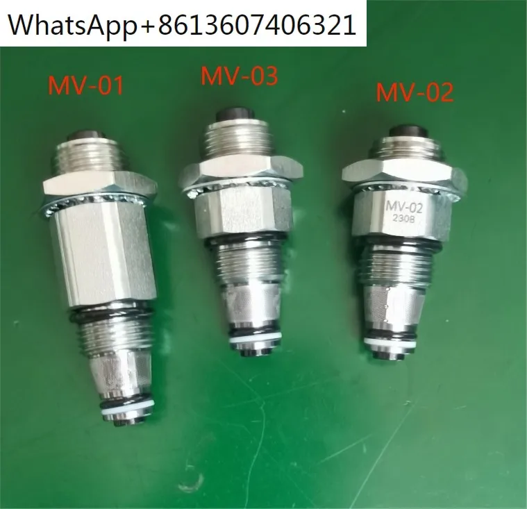 MV-03 Manual Lowering Valve MV-01 Forklift Pressure Relief MV-02 Lift Hydraulic Thread Insertion Valve