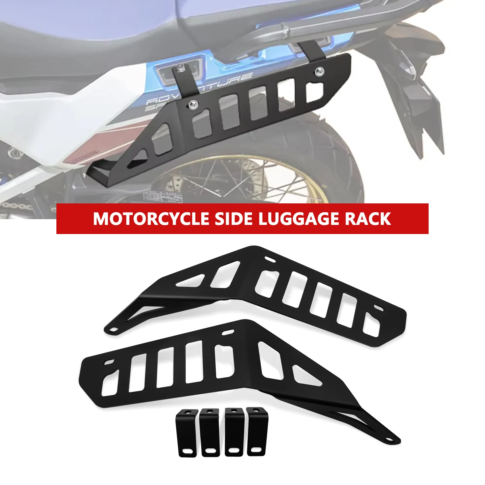 

Мотоциклетная седельная сумка, кронштейн для крепления на планку, боковые багажники, багажники для Honda CRF 1100L Africa Twin 2024-2025