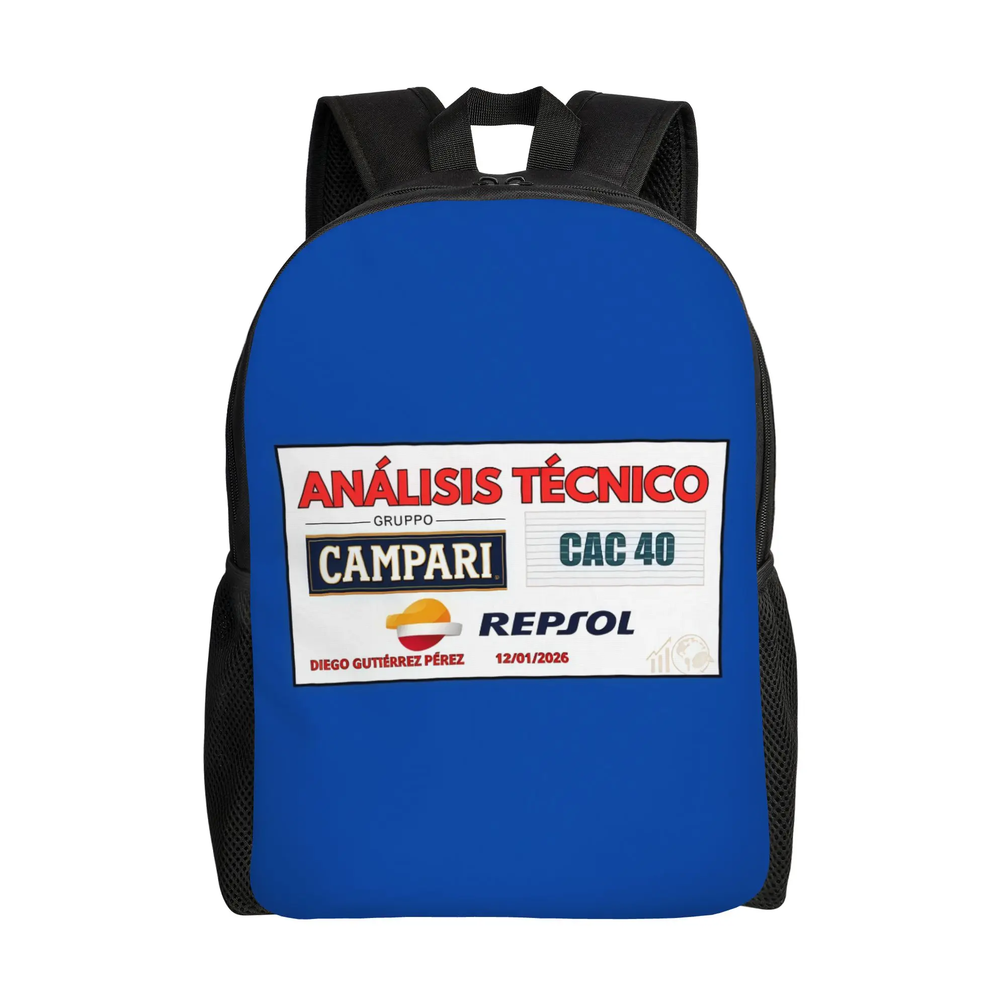 

Рюкзак CCampari Repsol Analisis Tecnico CAC 40 (2) для мужчин, повседневный, большой вместимости, для ноутбука, к началу учебного года