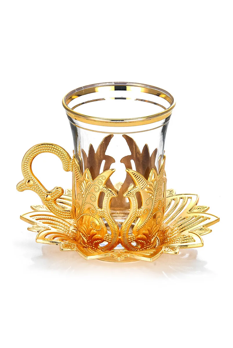 

IQRAH Ahsen 6 Tea Set Gold