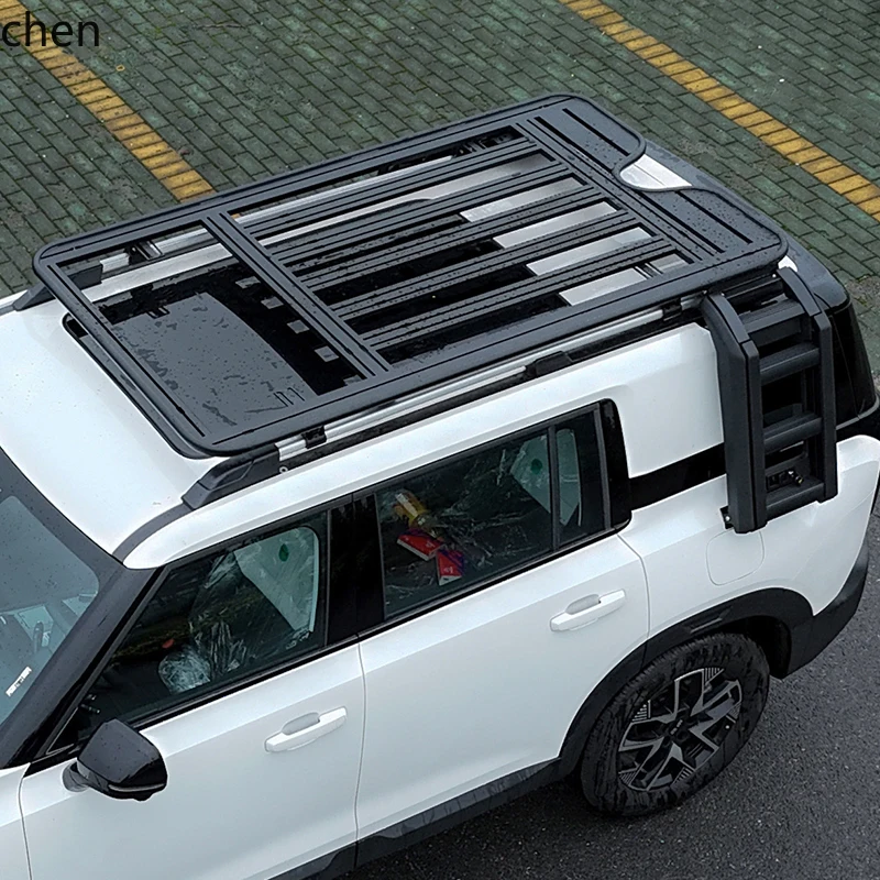 

HXL Roof Rack Aluminum Alloy Car Roof Rack Ladder