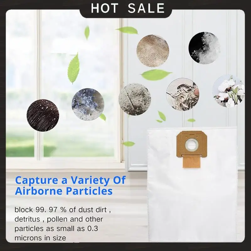 

24-часовая доставка, 20 шт., сменные мешки для пыли для GAS 35 2607432037, детали для пылесосов, уборка дома, мусорная пыль B