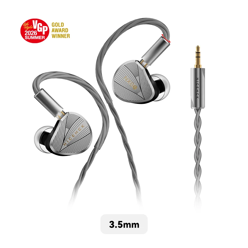 イヤホン NICEHCK Engr.CuInCe NICEHCK NX8Ti Limited Edition In-ear Earphone 1DD + 6BA + 1PZT NX