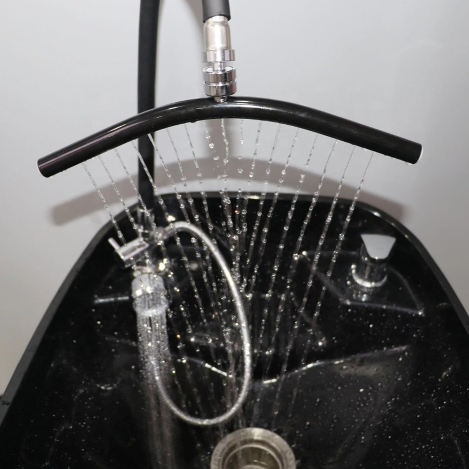 Adjustable Shampoo Bowl Attachment Rack