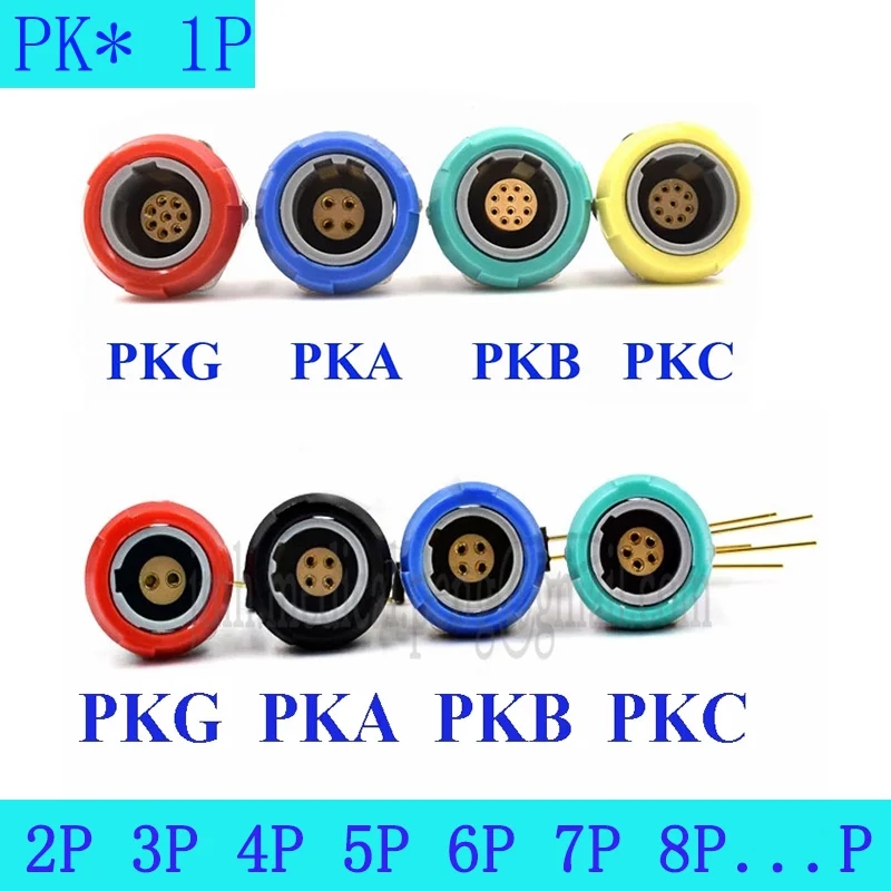 

5 Pcs Medical Connector PKG PKA PKB PKC 2 3 4 5 6 7 8 9 10 14P Welding And PC Board Installation 0 40 60 80 Degree Female Socket