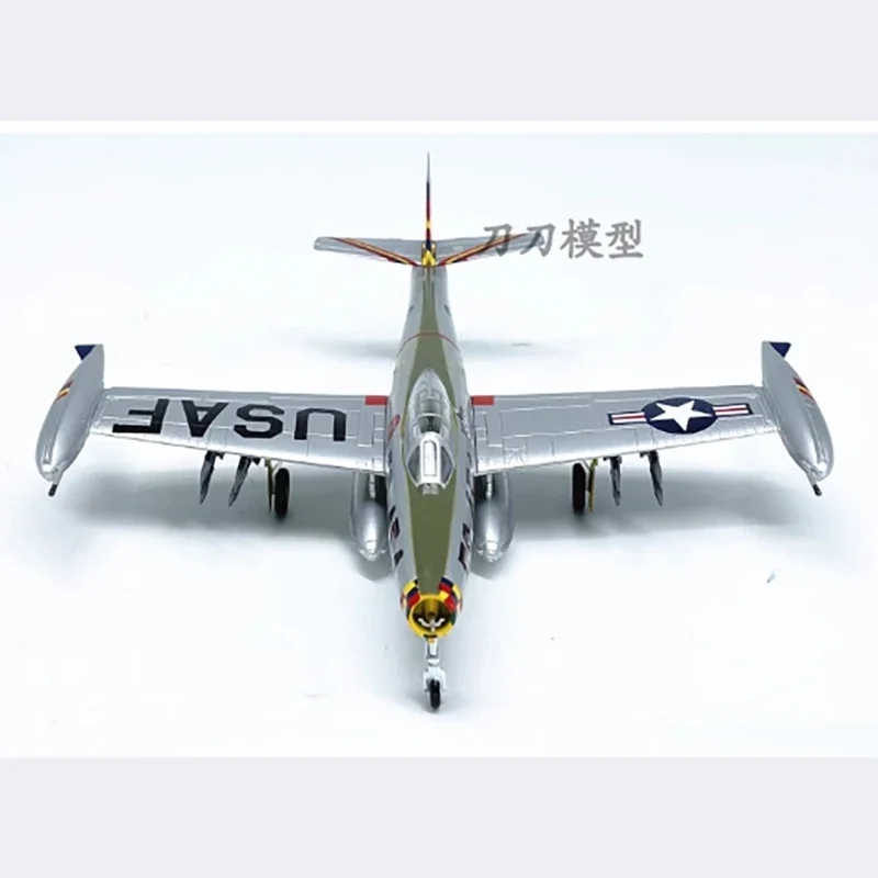 1:72 Scale F-84G warplane Plastic simulation aircraft finished model Static decorations Souvenir gifts for adult boy