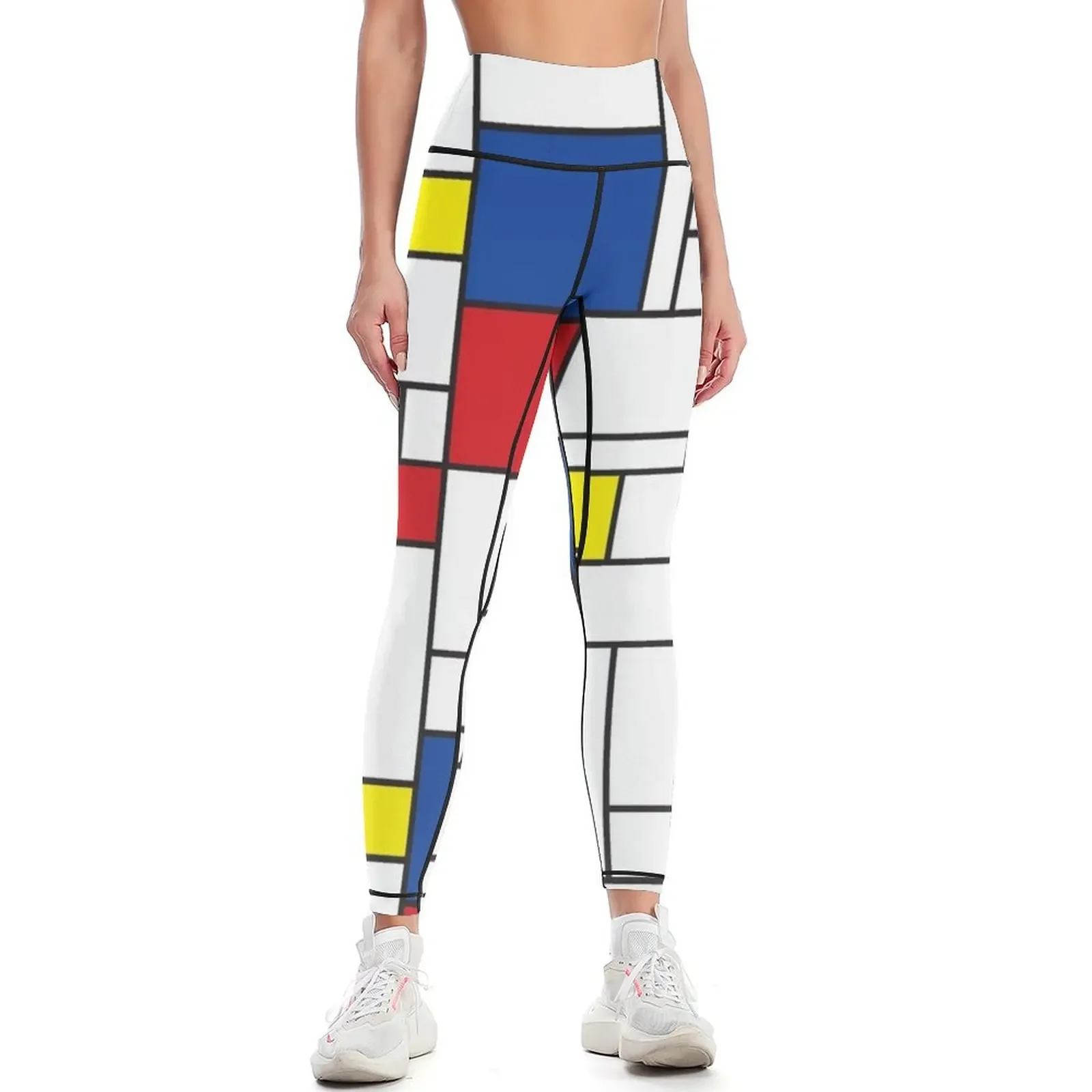

Mondrian Minimalist De Stijl Modern Art II  fatfatin Leggings Sweatpants gym's clothing for girls Womens Leggings