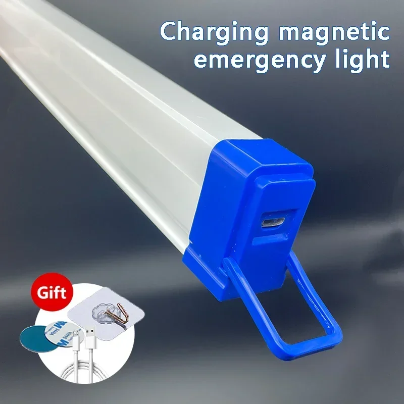 Lamp with Rechargeable Charging Super Battery Light Bright Portable Magnetic Work Lantern Emergency Camping Supplies Tent Led