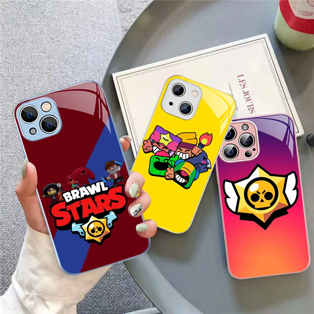 G-Games S-Stars L-Leons Phone Case For IPhone 14 13 12 Mini 11 Pro XS Max X XR 14 Plus Tempered Glass Cover