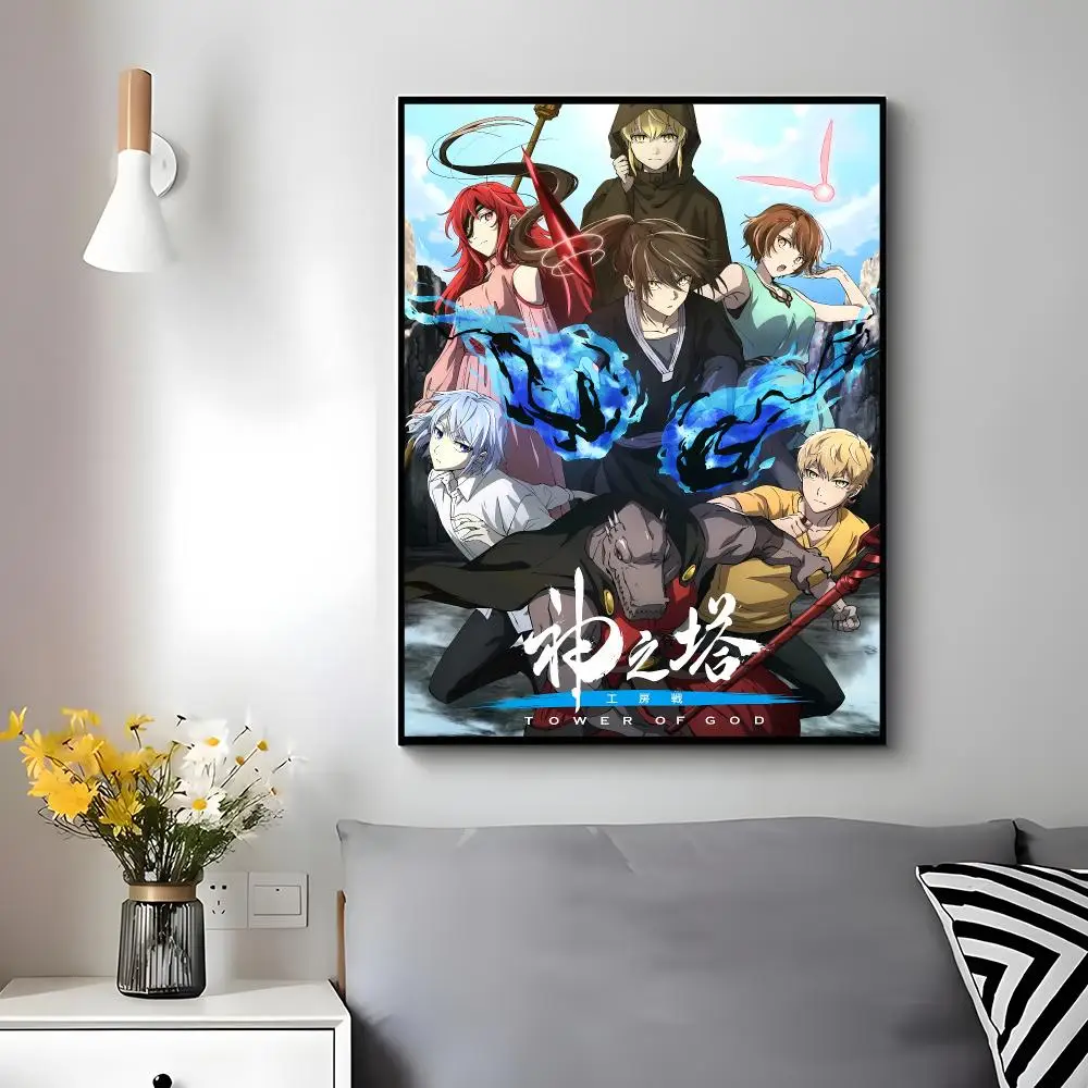 manhwa fantasy T-Tower Of God Poster Wall Ornament Home Decor Young Decor Fans