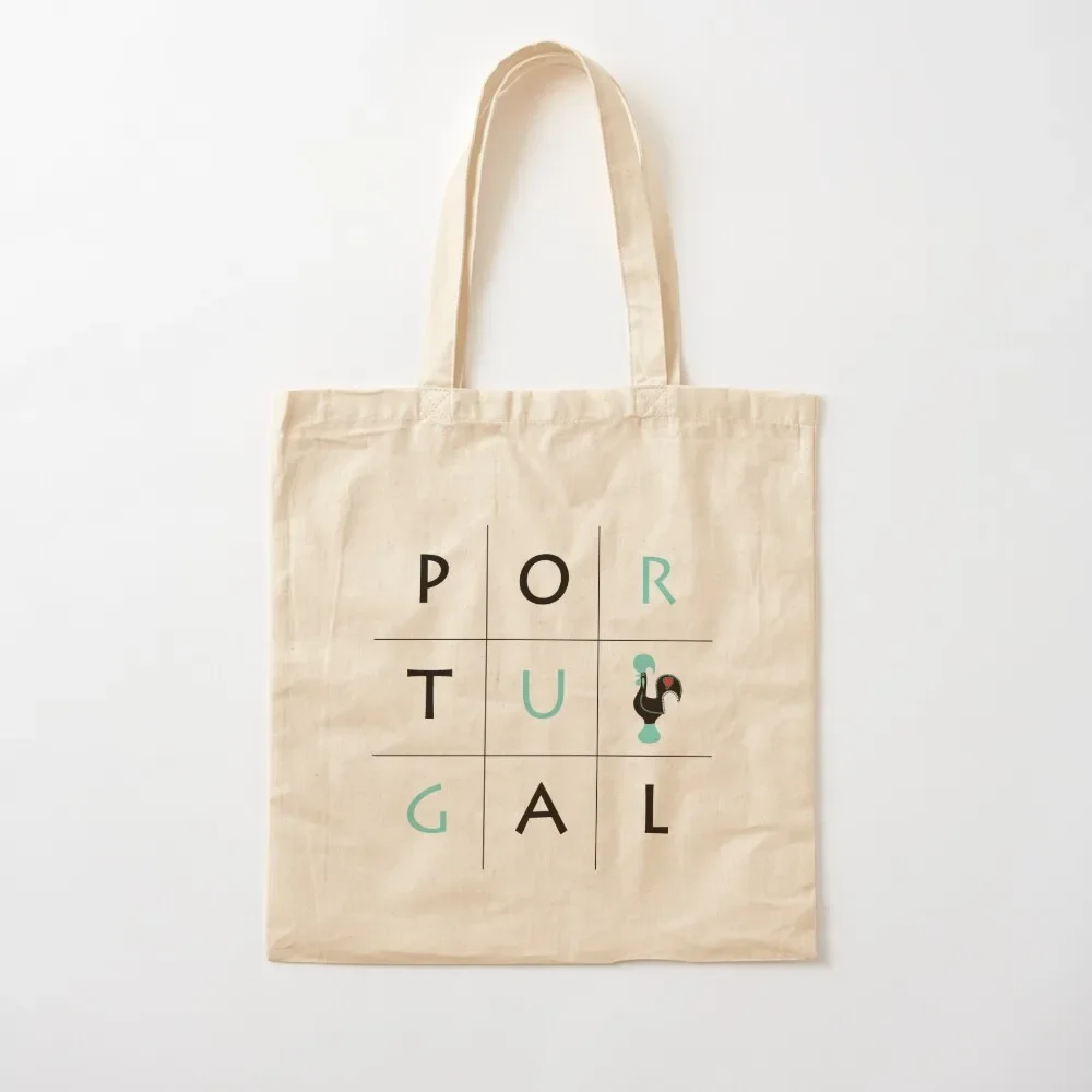 

2025 New Bags Portu-galo Black Tote Bag shopping bags foldable Women's shopper bag tote bag canvas