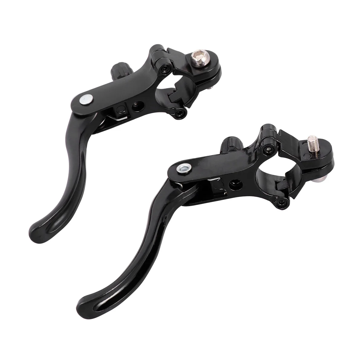 1Pair Reliable Aluminum Alloy Bike Brake Handle Durable Safety Accessory for Cycling Black Bike Brake Lever Brakes