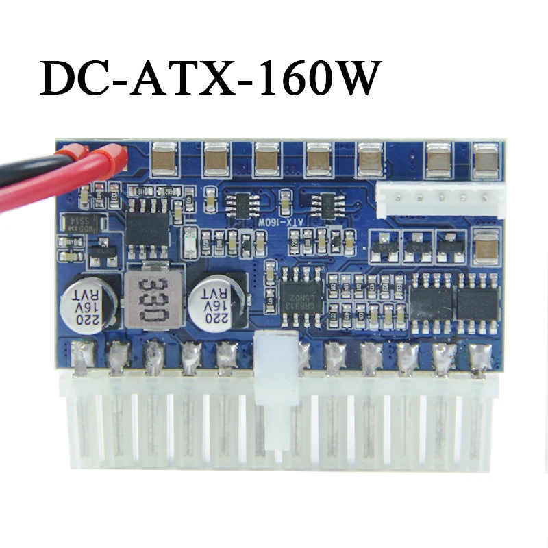 

Высококачественный DC-ATX-160W 12 В 6-контактный Штекерный вход DC-ATX Peak PSU Pico ATX переключатель Mining PSU 24pin MINI ITX DC ATX PC источник питания