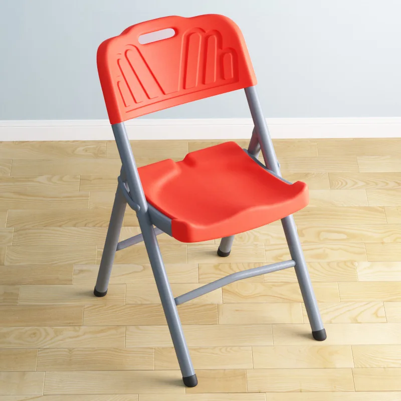 Folding Chair Simple Office Simple Training Conference Backrest Chair Outdoor Plastic Stool Portable Home Dining Chair