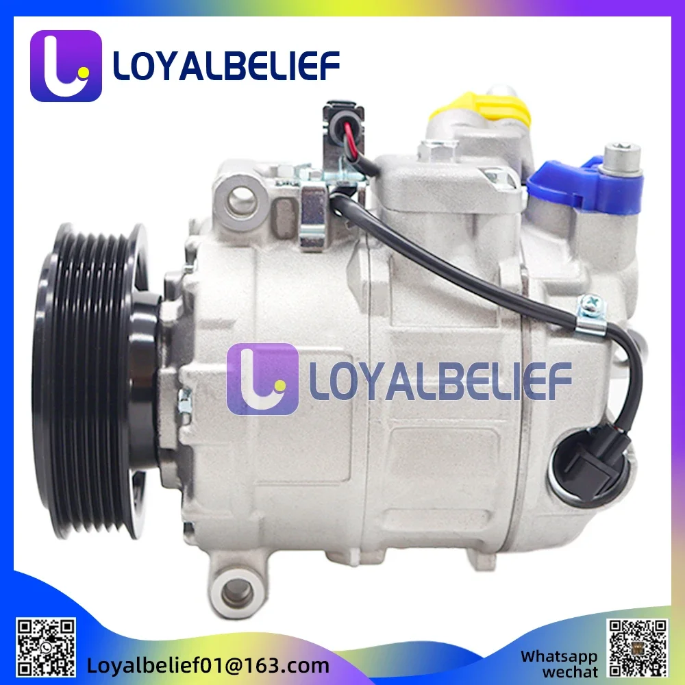 

6PK AC Compressor For Volkswagen Transporter T5 Multivan Amarok 7SEU17C 7E0820803 7E0820803F 7E0820803J 7E0820803A 7E0260803G