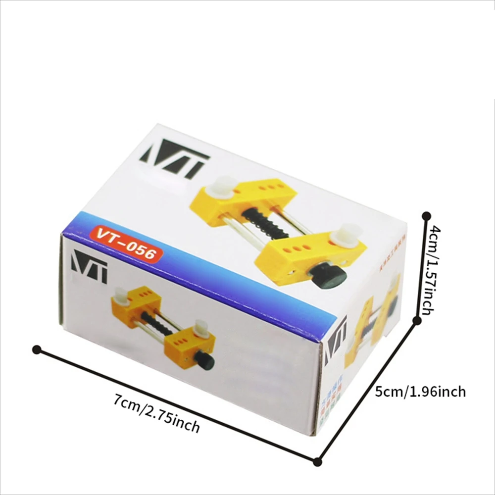 DIY Model Building Tool Vise Tool Holder For Assembly Model Making Tools DIY Accessories Yellow Black