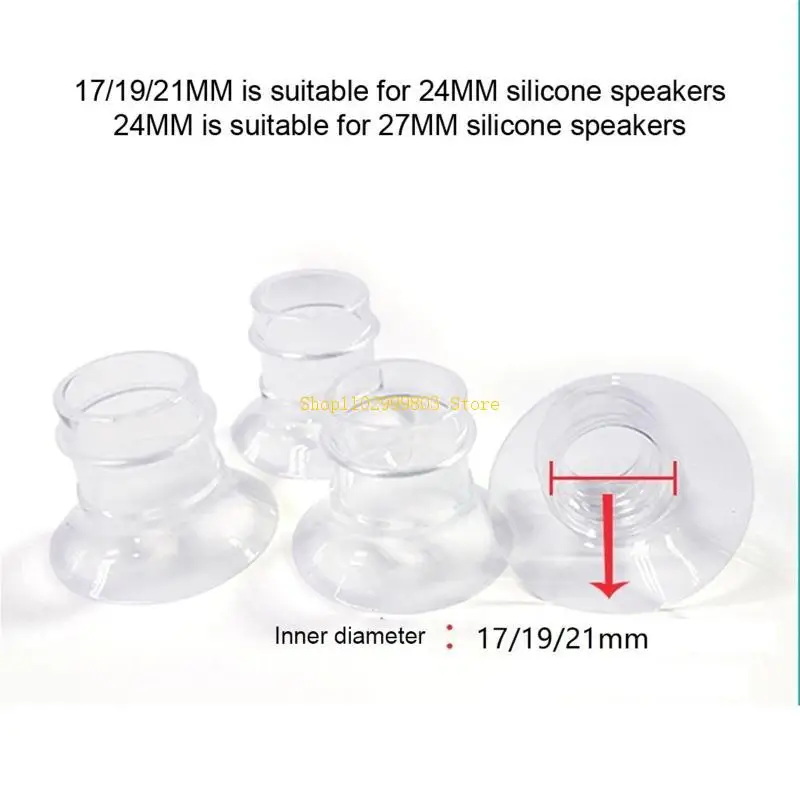 Silicone Insert Breast Shield 15/17/19/21mm for 24mm 27mm 30mm Breast Flange Inserts Part J0MF