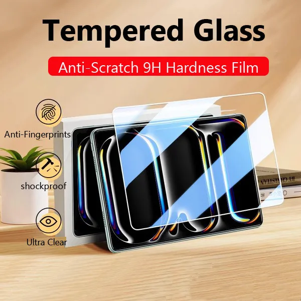 

9H Tempered Glass Screen Protector – HD Clear, Anti-Fingerprint, for Samsung Galaxy Tab A11 8.7 Inch 2025 X133 Tab A11 Plus 11"