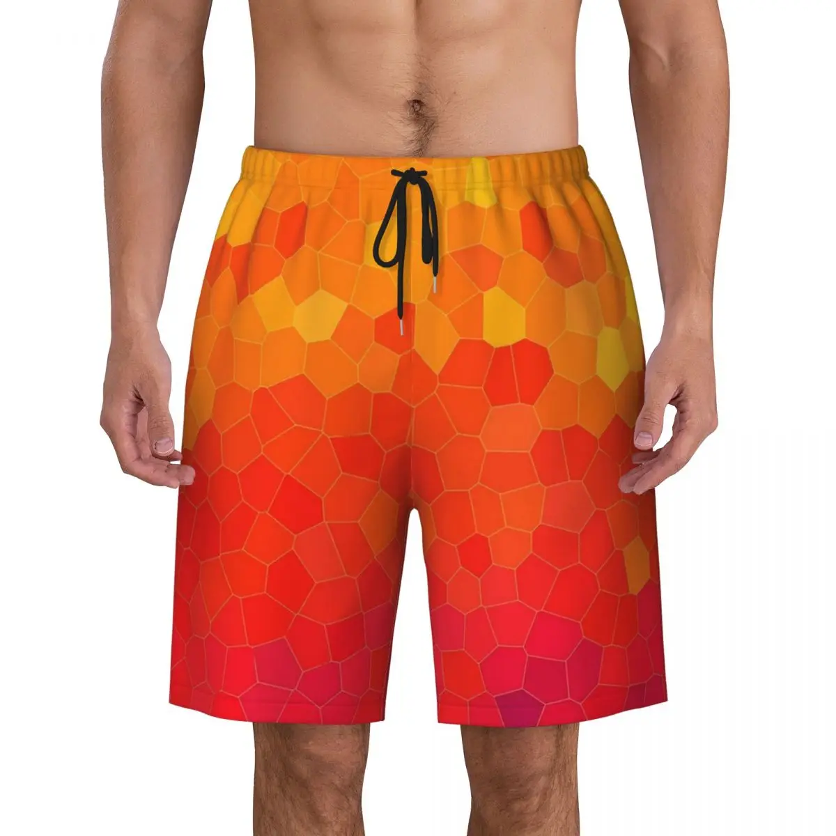 

Шорты пляжные с абстрактным принтом хиппи, Гавайский пляж, удобные штаны для спорта, пляжные трусы на заказ, летние