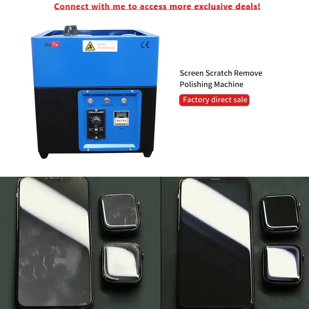 

LCD Screen Repair Scratch Removal Machine For IPhone 15 Series XR XSMAX Samsung Glass Polishing