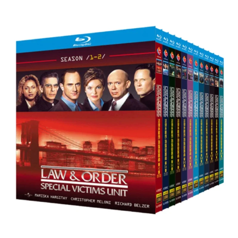 Law & Order: Special Victims Unit Saisons 1-24  Blu-ray Disc