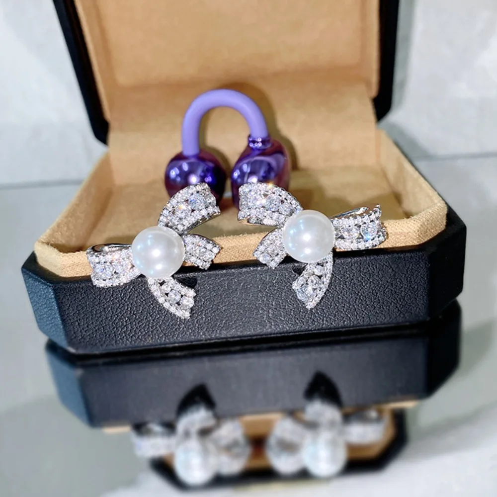 

New DIY Headphone Diameter Buckle Zircon Removeable Headphone Decoration Clip Pattern Rotatable Earbud Accessories