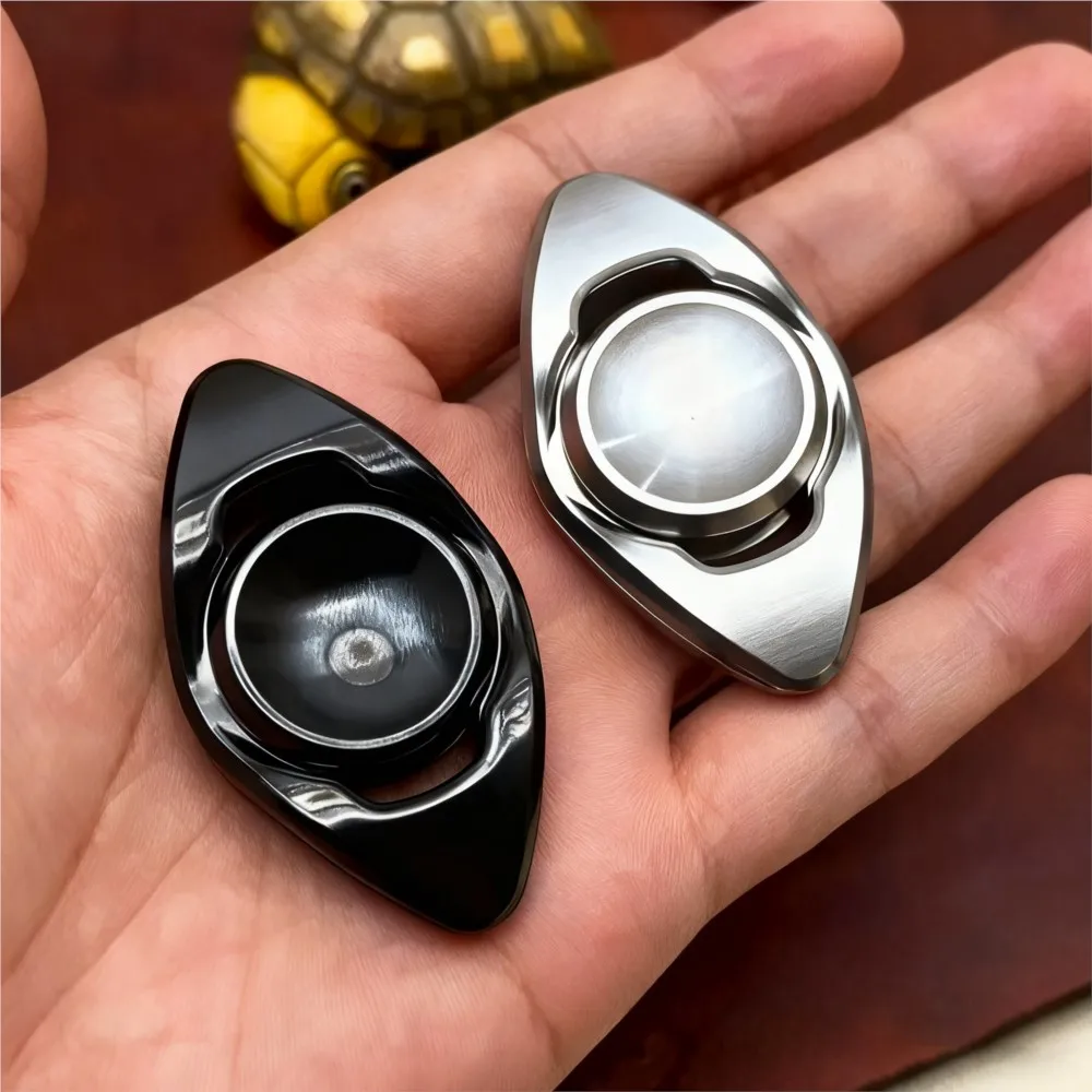 Faith EDC Disegni originali Skyline Fidget Spinner a due pale Push Feeling Fidget Spinner Gadget per alleviare l'ansia Adulti