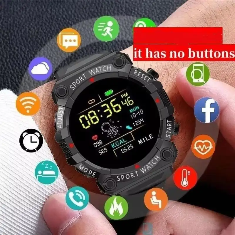 Smart Watch  Multi Function Step Connected Smart Watch For Men And Women Suitable For IOS And Android