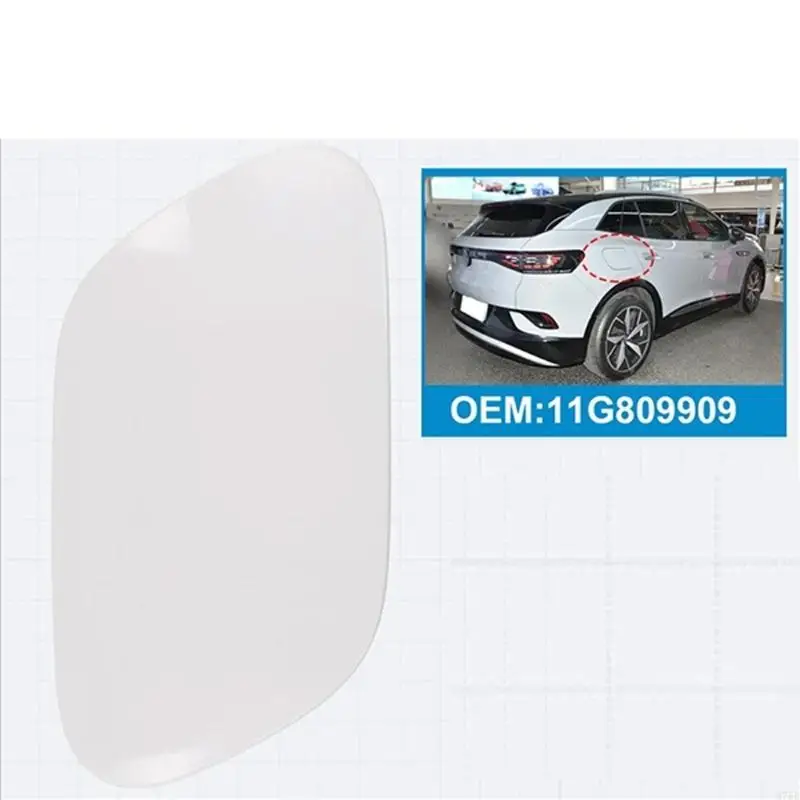 M76E Wasserdicht Langlebige Wasserdichte Lade Port Abdeckung Schutz Schutz Schild Deckel Für ID4 Elektrische Fahrzeug 11G809909 – Detail 9