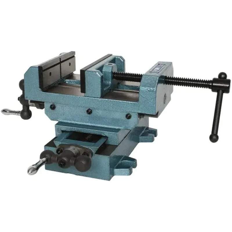 

Wilton Cross-Slide Drill Press Vise, 6" Jaw Width & Max Opening, 2" Jaw Depth (Model CS6)