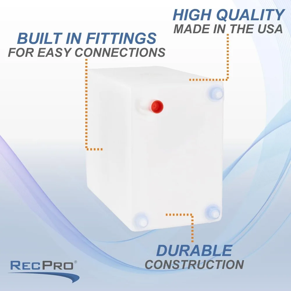 ถังเก็บขยะอาหารแบบพกพาสองช่อง - ชุดรวมขนาด 10 และ 16 แกลลอน สำหรับร้านขายอาหารเคลื่อนที่