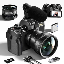 NBD S100F 4K Digital Camera Vlogging 48MP 3