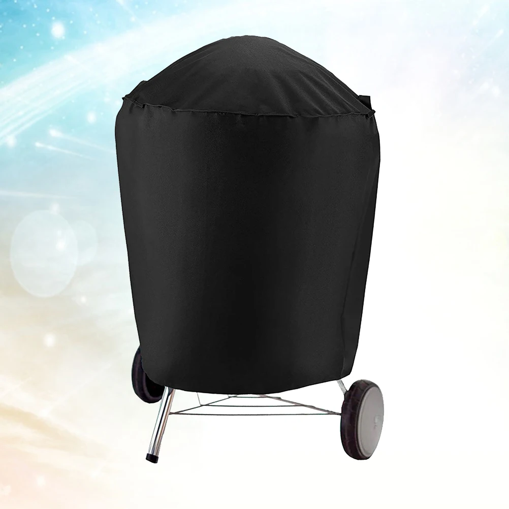 

Grill Cover BBQ Dome Rainproof Protector Waterproof Barbeque Heavy Duty Polyester Weather Resistant Easy Clean Foldable Carry