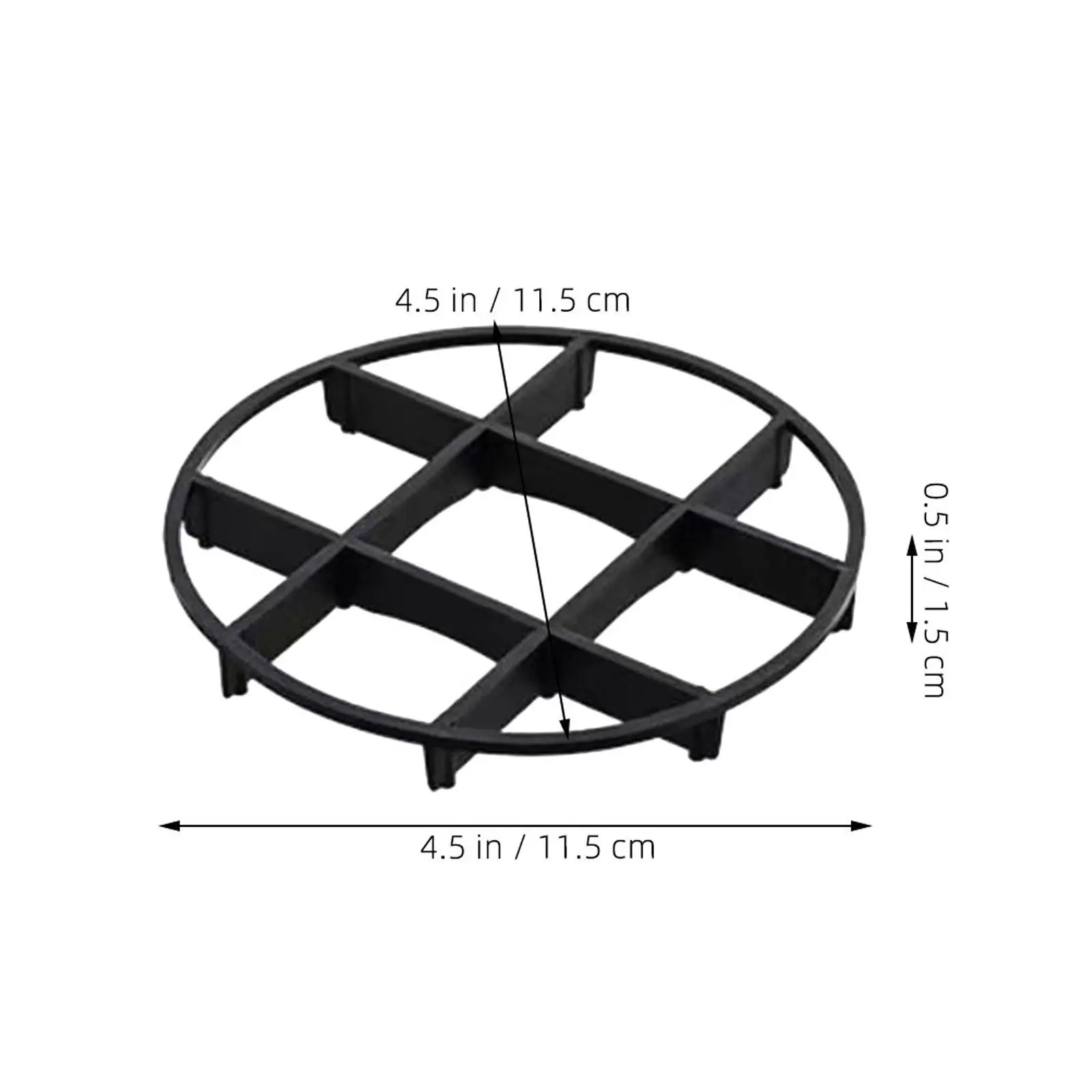 50Pcs Plant Pot Feet Risers Prevent Root Rot Plastic Planter Bottom Stand for Indoor Outdoor Potted Plants Flowerpot Rack Garden