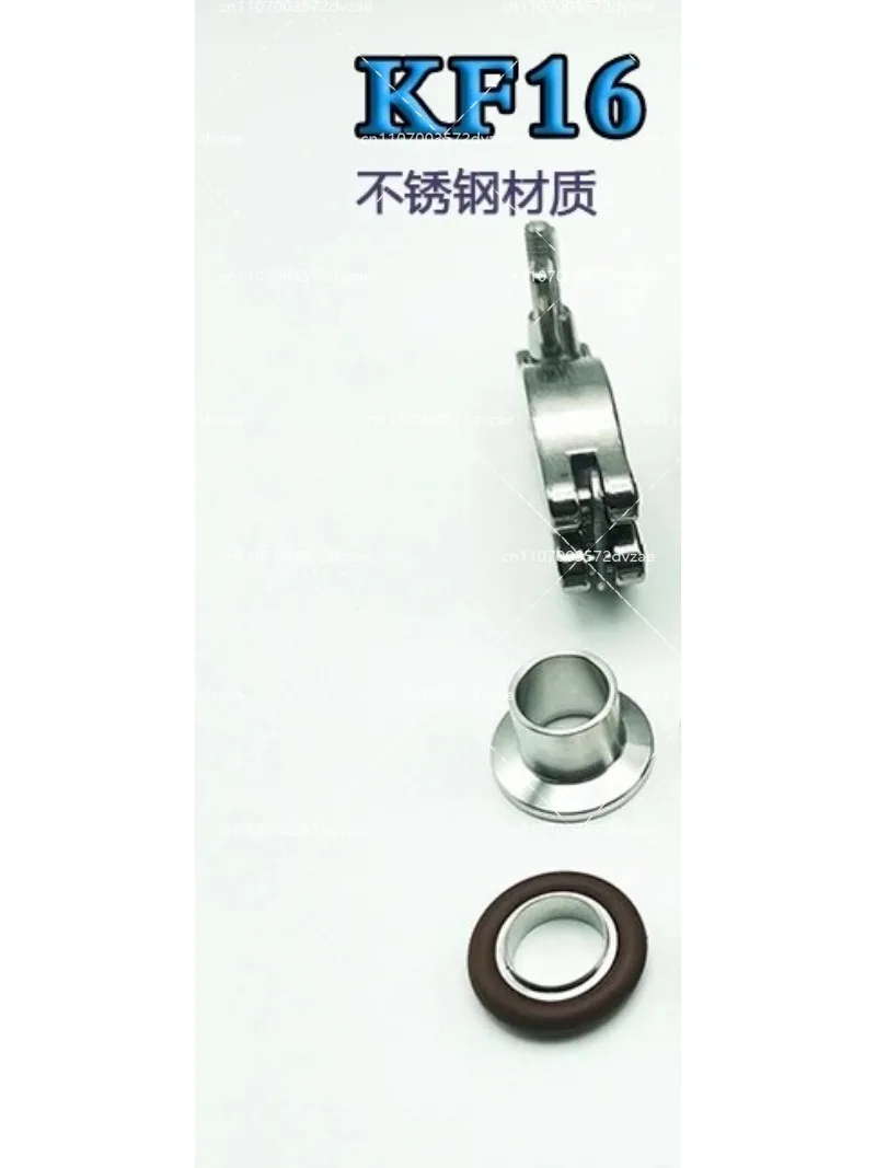 Aviation plug 304 stainless steel KF16/25/40 vacuum air tight glass sintered feedthrough mounting connector