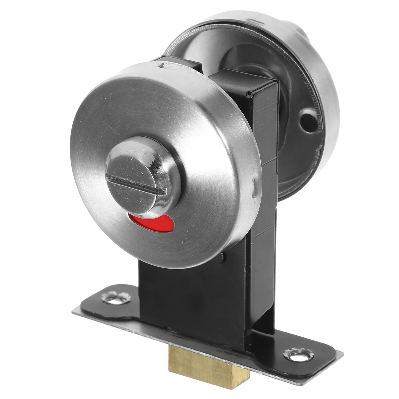 

Stainless Steel Bathroom Indicator Lock For Restroom Partitions Occupied Vacant Latch Commercial Toilet Stall Privacy Door