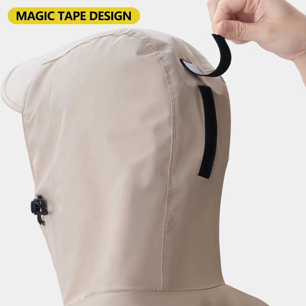 رشاقته أكسفورد مقاوم للماء دراجة نارية معطف واق من المطر دراجة متسابق مركبة تصميم منفصل الجسم حماية المطر الثقيل مقاوم للماء المعطف #5