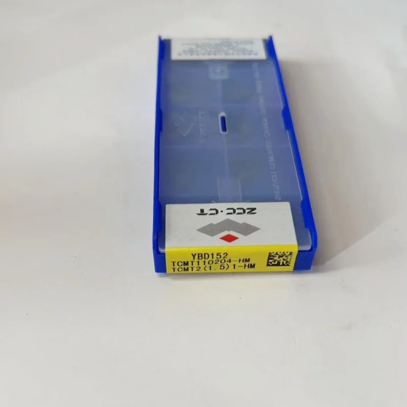 TCMT110204-HM YBD152 /TCMT110208-HM YBD152 /TCMT110204-HM YBC251 /TCMT110208-HM YBC251 CNC تحول شفرة كربيد 10 قطعة