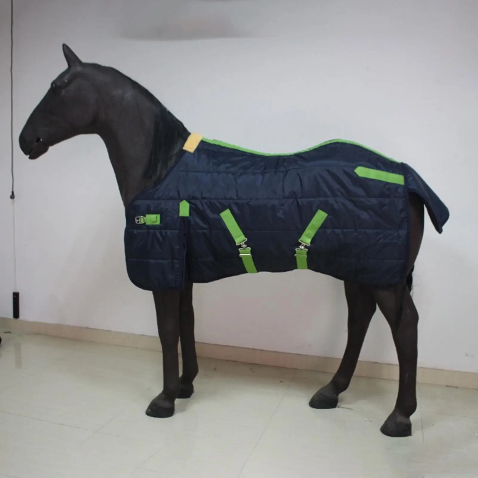 Horse Blanket Waterproof Oxford Cloth with Tail Cover Horse Rain Sheet Equestrian Clothing Windproof Winter Horse Clothing Foal