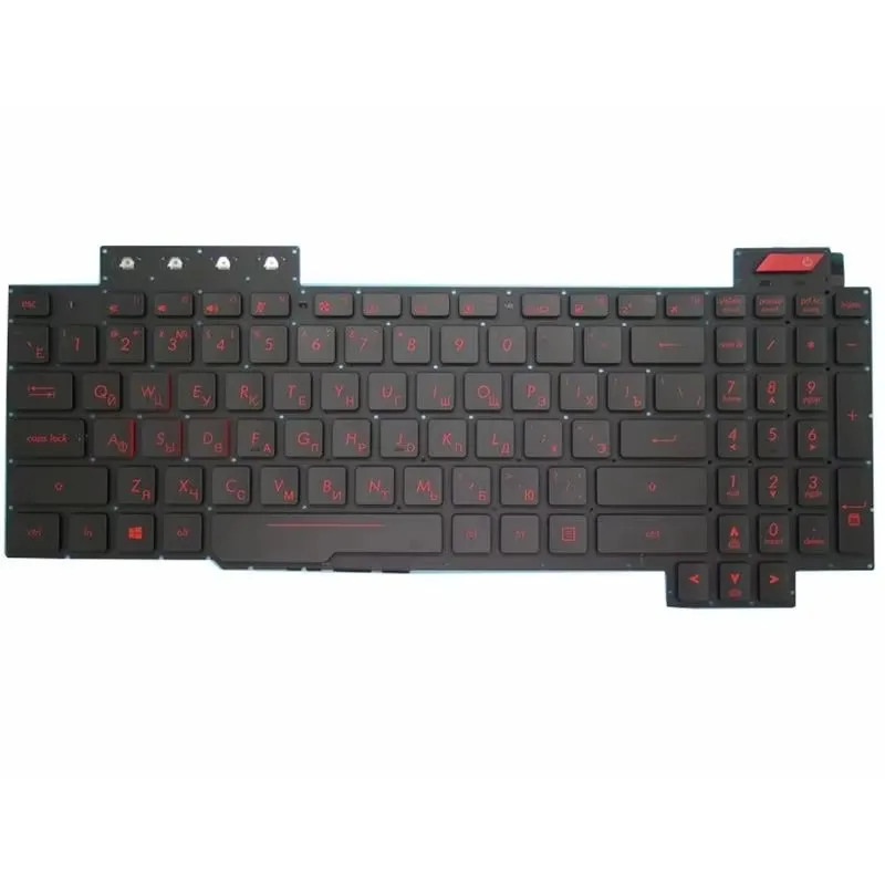 الولايات المتحدة/RU/SP لوحة مفاتيح الكمبيوتر المحمول الخلفية ل ASUS ROG FX503 FX503V FX503VM FX503VD FX63/V/VD/VM ZX63V ZX63VE FZ63V GL503VS GL503/V/VD