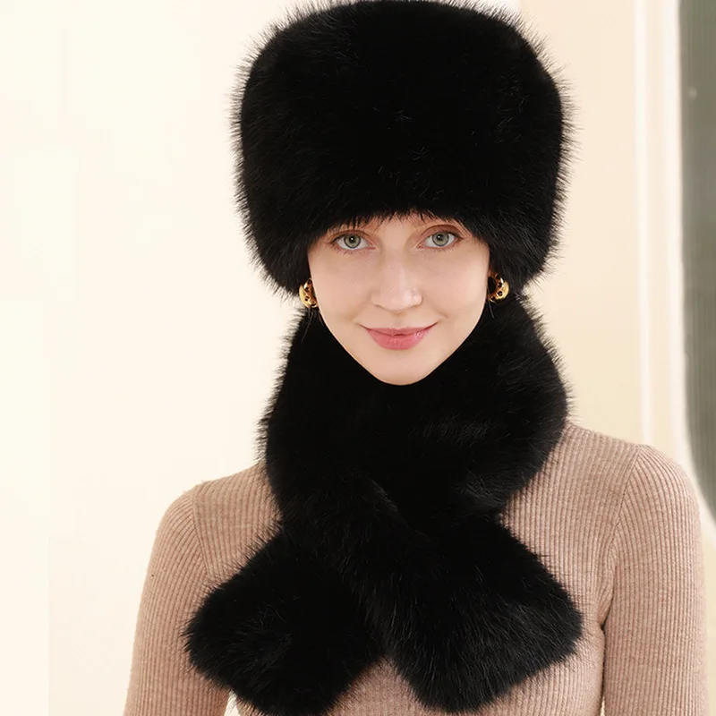 conjunto-de-chapeu-e-cachecol-de-pele-sintetica-de-raposa-luxuoso-para-mulheres-chapeu-quente-de-inverno-e-cachecol-de-pescoco-conjunto-de-2-pecas-chapeu-de-esqui-e-cachecol-de-neve-da-moda