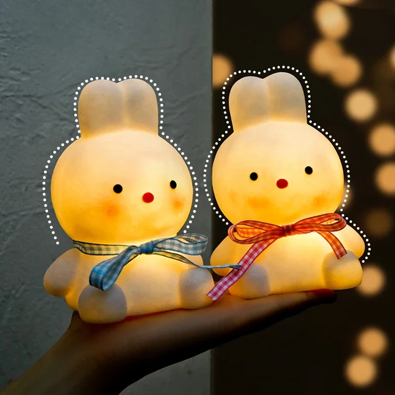 Animal LED Duck Night Light para quarto infantil - Lâmpada de cabeceira com sensor de toque para decoração de bebê