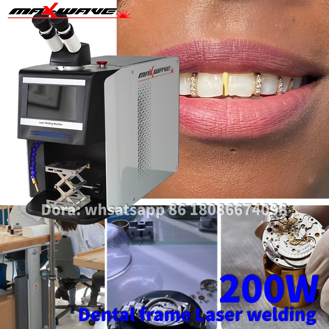

QCW Fiber Laser Jewelry Laser Welding Machine 60W 120W Gold Silver Jewelry Laser Welder for Watch bracelet Ring Glasses Frame