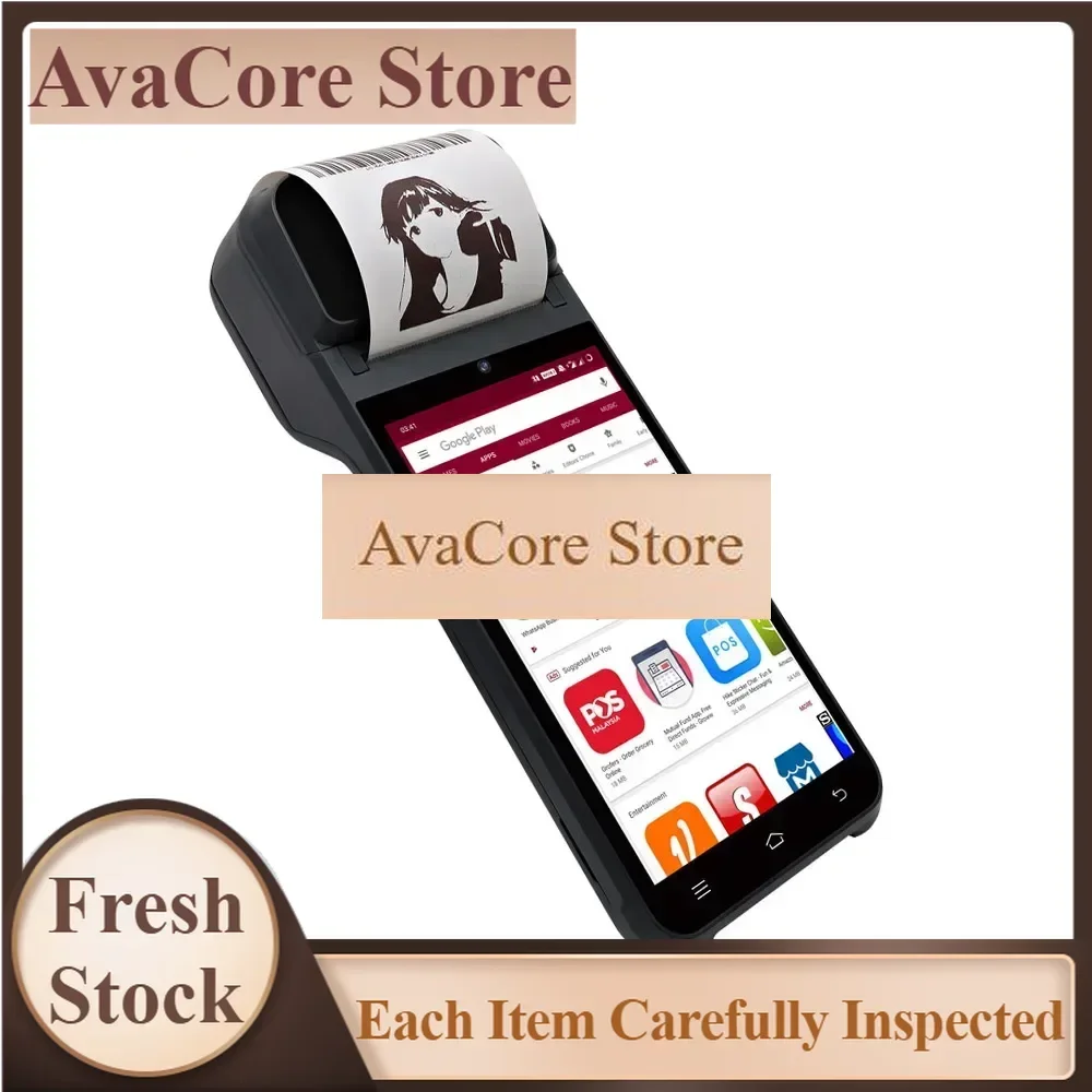 AvaCorePremium Products  New Module Z92 Handheld Smart Android Touch Screen Pos Machine With Nfc Reader/Thermal Printer Barcode