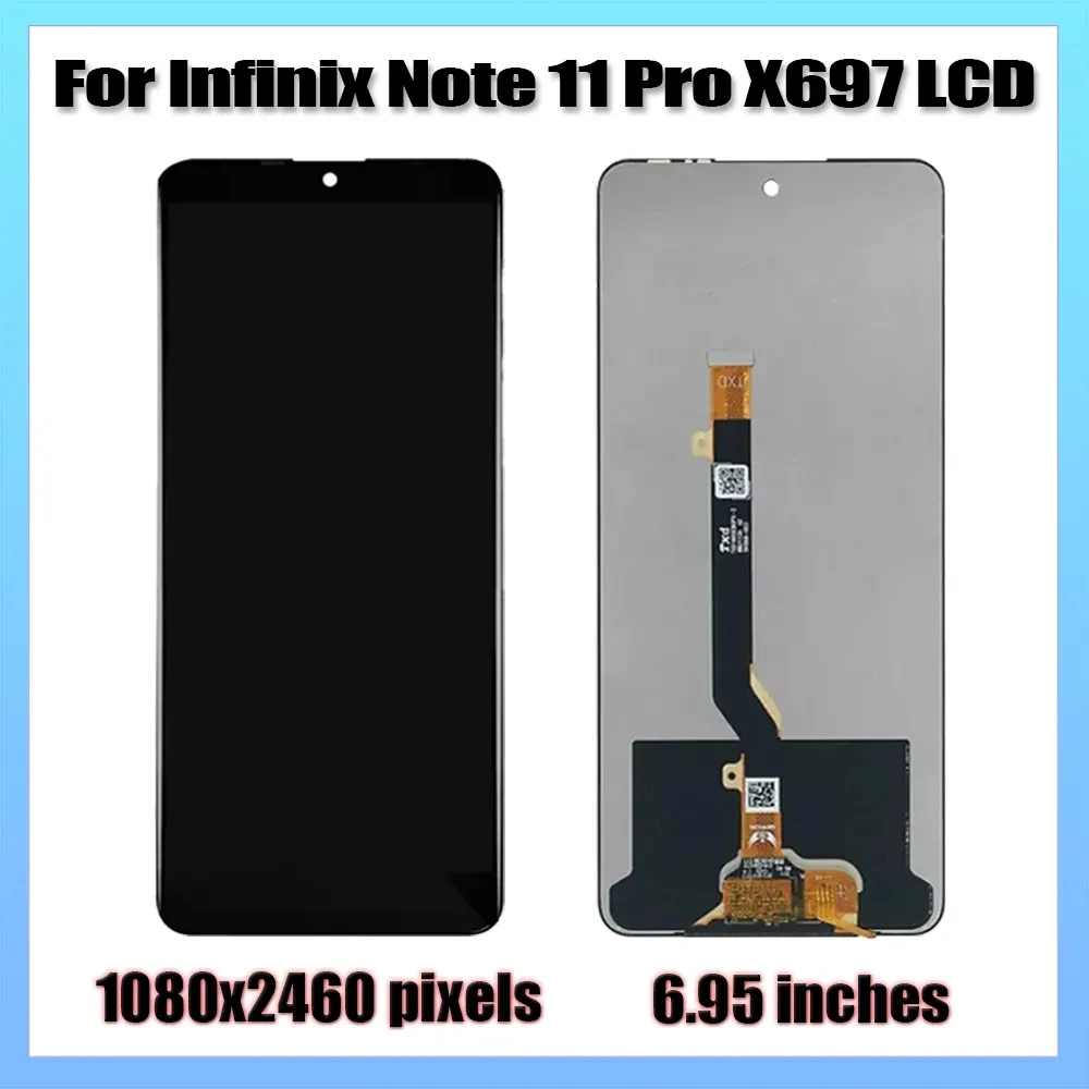 100% Test High Quality ORIGINAL Lcd 6.9\