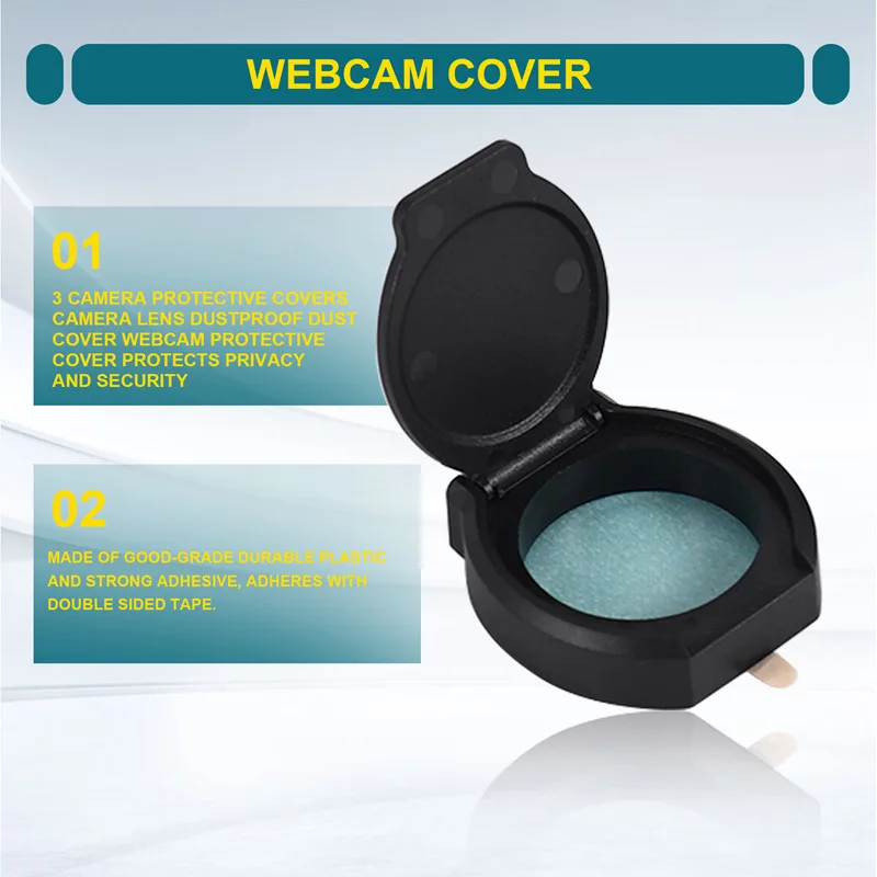 3 Camera Protective Covers Camera Lens Dustproof Dust Cover Webcam Protective Cover Protects Privacy And Security