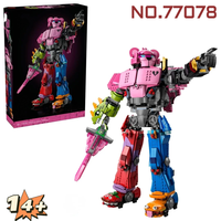 2025 New 2503pcs Fortnite Mecha Team Leader 77078 Building Blocks Action Robot Model Toys For Holiday Birthday Christmas Gifts
